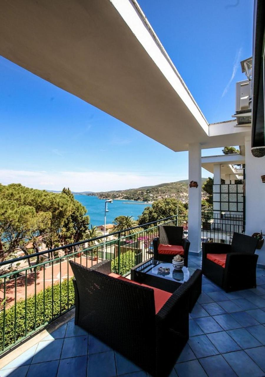 Terrace Sea View Appartement Porto Santo Stefano  Buitenkant foto